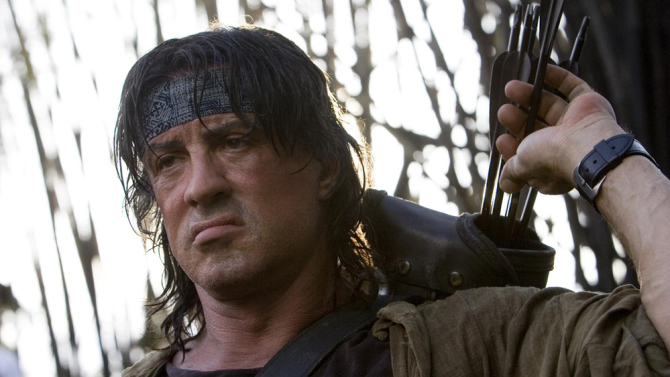 Sylvester Stallone rambo